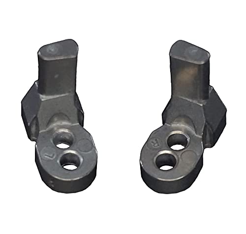 WRS 1-1/4" Pivot Bar Set – Left & Right Hand Pivot Bar Replacement – Tilt Window Sash Connector – Fixes Window that Won’t Tilt or Stay Balanced (Zinc) - color: 1-1/4" LH & RH Pivot Bar Set - Zinc