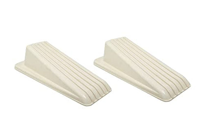 Shepherd Hardware 8935E Door Wedge, 2-Pack, Almond