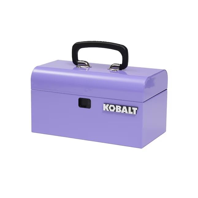 K.balt Retro Portable Mini Toolbox Lavender Steel Tool Box - color: Lavender, size: Retro