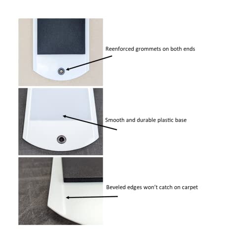 Professional Pull Furniture Slides, 6’ Length (Two Slides per Set) - size: 6 Foot Length