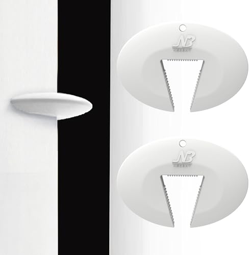 Neobay Door Pinch Guard and Door Slam Stopper, Durable Silicone Door Finger Pinch Guard, Prevents Slamming on Heavy Doors, Non-Toxic & Pet Friendly, White, 2 Packs - color: White 2 Packs basic