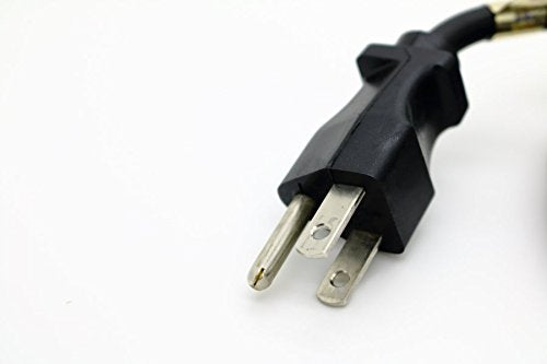 RiteAV - 6 Feet Power Extension Cord (Indoor & Outdoor Rated) - size: 6ft