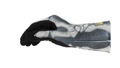Mechanix Wear SpeedKnit Graphx Work Gloves, 1 Pack - Skeleton Bones Design, Touch Capable Gloves, Strong Grip in Dry, Wet and Oily Conditions (Large/X-Large, Black/White) - size: Large-X-Large, style: 1 Pair