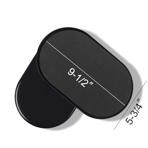 8PCS Furniture Sliders, 9-1/2" X 5-3/4" Large Furniture Movers Sliders, Reusable Sliders for Furniture on Carpet for Heavy Furniture, Furniture Moving Made Simple! - size: 9-1/2" X 5-3/4" (Black)