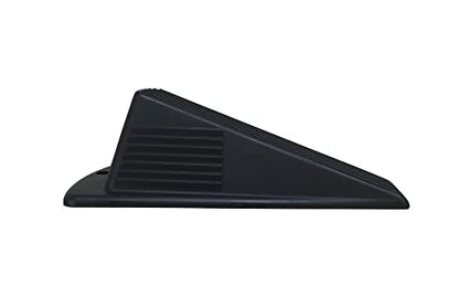 Shepherd Hardware 3762E Heavy Duty Jumbo Hard Plastic Door Wedge, Black - color: Black