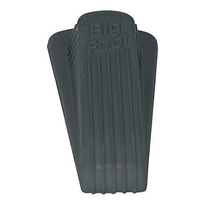 Master Caster Big Foot Doorstop, 4.75 x 2 x 1.25 Inches, Gray, 1/Pack (00941) (Pack of 2) - color: Gray, size: 941 (Pack of 2)