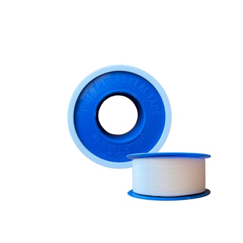 Teflon Tape 3/4 Inch x 520” – PTFE Thread Seal Tape for Plumbers, Pipe Fittings, Air & Water Lines – Leak-Proof, Non-Stick, Easy to Apply (1)