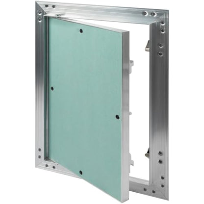 8" x 12" Waterproof Drywall Access Panel, Tileable and Paintable Ceiling and Wall Access Panel for Drywall, Wire Cover for Wall Covering Panels, Push to Open, Flush-Mount Wall Hole Cover - size: 8" X 12"