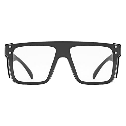 ANSI Z87 Safety Glasses, Photochromic UV400 Blue Light Blocking, Impact Resistant Work Glasses for Construction - color: Full Matte Black