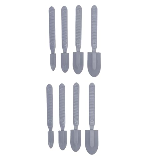 2 Sets Silicone Caulking Finishing Tool Kit, 4 Size Reusable Sealant Spatula, Spreader Tool with Handle, Ideal for Kitchen, Bathroom Tiles, Brick Wall & Corners