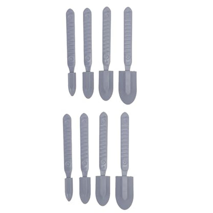 2 Sets Silicone Caulking Finishing Tool Kit, 4 Size Reusable Sealant Spatula, Spreader Tool with Handle, Ideal for Kitchen, Bathroom Tiles, Brick Wall & Corners