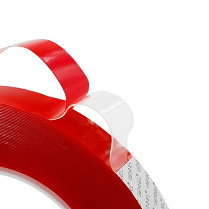 Double Sided Strong Adhesive Tape, 15mm x 15M x 0.5mm Thickness Clear Acrylic Adhesive, Transparent Tape for Laptop Cellphone LCD Screen Repair Plastic Metal Glass DIY - size: 15mm