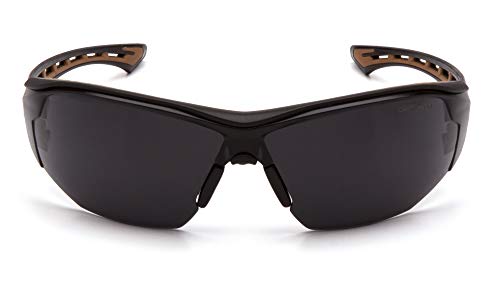Carhartt Gear CHB818ST Easley™ Sandstone Bronze Anti-Fog Lens - One Size Fits All - Black/Tan - color: Sandstone Bronze Lens