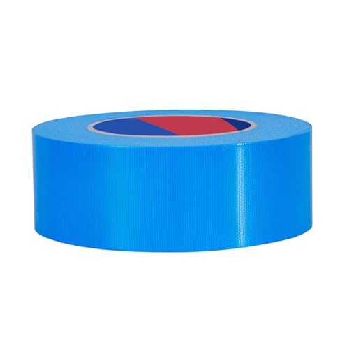 Blue Heavy Duty Duct Tape, 2 Inch x 55 Yards, Industrial Grade Waterproof & UV Resistant, Strong Adhesive for Indoor Outdoor Repairs, Crafts, Home Improvement, Moving Packing and DIY Projects - color: Blue, size: 2Inch x 55 Yards