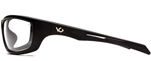 Venture Gear Howitzer Safety Glasses - color: Clear Ant-fog Lens/ Black Frame