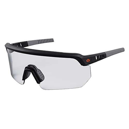 Ergodyne Skullerz AEGIR Anti Scratch Safety Glasses, Anti-Fog, ANSI z87.1 - color: Clear Lens
