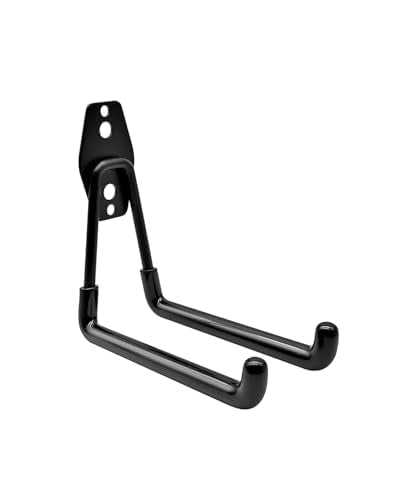 Garage Hook Tool Ladder and Bicycle Wall Mount Storage Rack Heavy Duty Hook Medium BLC390-02 - size: Large(5.12*2.36*5.12 inch)