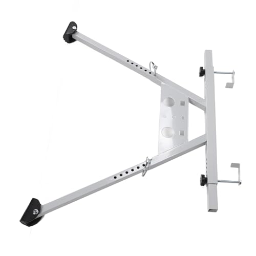 Keenso Wing Span Ladder Standoff Strong Stable Stabilizer for Safe Home Climbing, Material: Steel, Suitable for Different Ladder Types