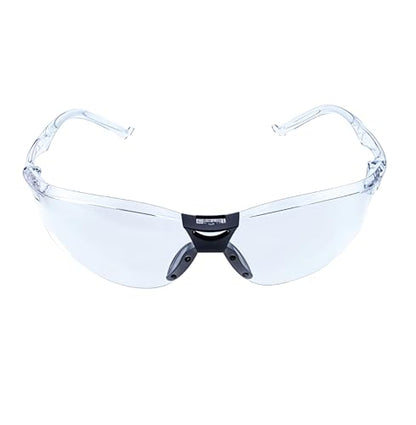 LIBUS Safety Glasses, Clear Anti-fog & Scratch, ANSI Z87.1, UV Protection, Front/Side Spark & Dust Shield, Polycarbonate Lens - size: Pack of 10