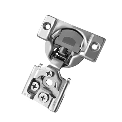 Berta 2-Pack, 1/2 inch Overlay Soft Closing Face Frame Cabinet Hinges, 105 Degree 6-Ways 3-Cam Adjustment Concealed Kitchen Cabinet Door Hinges with Screws (1/2 inch, 2 Pieces) - size: 1/2 In. Overlay | 2 Pieces