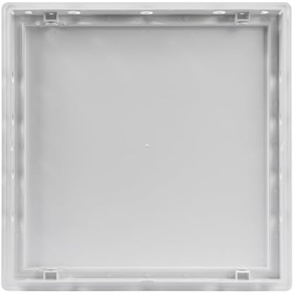 Vent Systems White ABS Plastic - Access Panel 12 x 12 Inch - Access Panel with Door for Drywall, Wall and Ceiling Electrical and Plumbing Service Wall Hole Cover - Exterior Dimensions 12.7x12.7 Inches - size: 12 X 12 Inch / 300 X 300 Mm