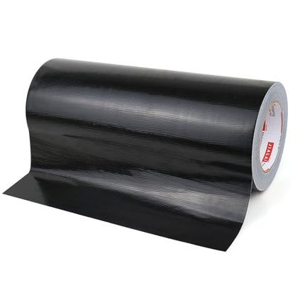 Wide Duct Tape 12 Inch, Industrial Grade 30Yards (90 ft) Wide Tape Duct, 9 Mil Heavy-Duty, Waterproof, Strong, Flexible, No Residue, for Crafts & Home Improvement (Black, 12'' x 90ft) - color: Black, size: 12'' x 90ft