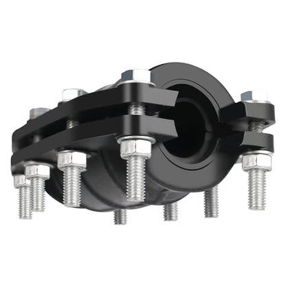 Pipe Repair Clamp Leak Sealer, 3/4 Inch Water Pipe Clamp Repair Kit, for Emergency Pipe Repair of OD 20MM Plastic and Metal Pipes