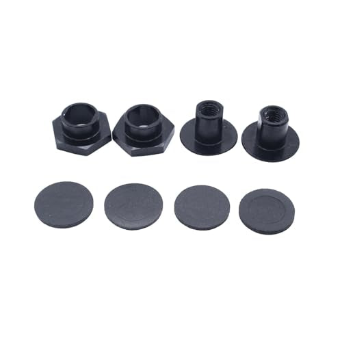 16 pcs/2set SHLPDFM Rear Window Windshield Glass Support Strut Hardware Kit 90101-SR3-000 90105-SR3-000 Fits for Honda Civic Hatchback 3-door 1992-1995
