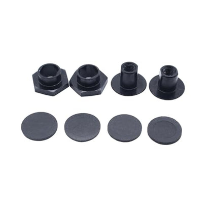 16 pcs/2set SHLPDFM Rear Window Windshield Glass Support Strut Hardware Kit 90101-SR3-000 90105-SR3-000 Fits for Honda Civic Hatchback 3-door 1992-1995