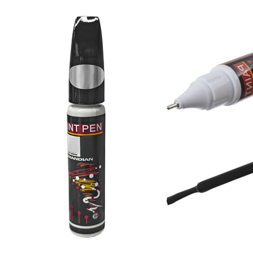 Touch Up Paint for Cars, 2-In-1 Color Accurate Fill Paint Pen Lasting Auto Scratch Remover, Quick Drying Automotive Touch-Up Paints Pen for Scratch Repair, Car Accessories (Black) - color: Black
