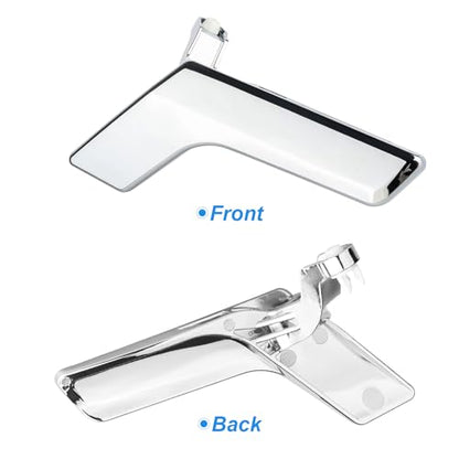 Inside Interior Door Handle Repair Kit Right Passenger Side Replacements for Mercedes-Benz C250 C280 C300 C350 C400 C63 GLK250 GLK280 GLK300 GLK350 Replaces 2047202763, 2047201271 Silver