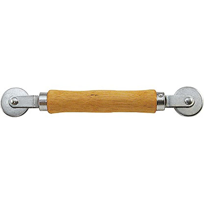 Prime-Line P 7505 Screen Rolling Tool – A Must Have Tool for Installing Window and Door Screens – Spline Roller with Wood Handle and Steel Wheels – Durable and Easy to Use (Single Pack) - size: 3-3/2 In. X 3/32 N.