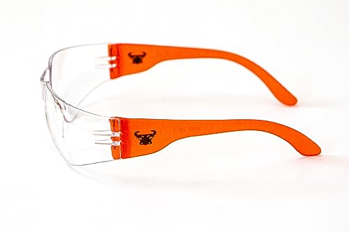 EyePRO Safety Glasses & Goggles Set, Clear Anti-Fog Lens, UV400 Protection, ANSI Z87.1 Certified, Adjustable, 6/12 Pack - style: Clear Lens 6 Pack Safety Glasses