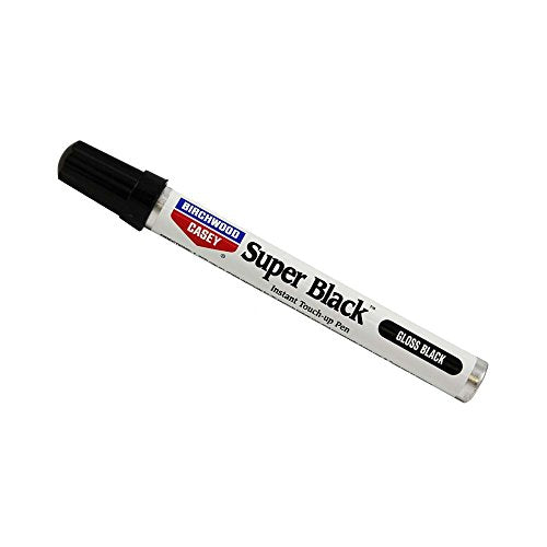 Birchwood Casey Long-Lasting Fast-Drying Super Black Touch-Up Pen for Deep Scratches and Worn Areas, GLOSS BLACK, 0.33 OUNCE - color: Gloss Black