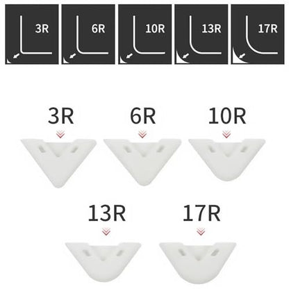 Silicone Caulking Tools Set, 3 in 1 Sealant Scrapers with Multiple Angles, Caulk Finishing Aids for Bathroom, Kitchen, Floor, Window, Sink Joint and Frames Sealing