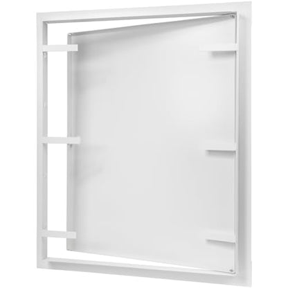 16" x 20" White Metal Access Panel - Wall Access Panel for Drywall - Hidden Wire Cover for Wall Covering Panels - Plumbing, Electricity, Heating Alarm, Bathroom, Dry Wall Hole Cover - size: 16" X 20"