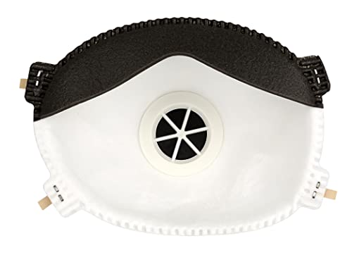 Honeywell NIOSH-Approved N95 Respirator Mask with Exhalation Valve for Airborne Particulates (RWS-54006)
