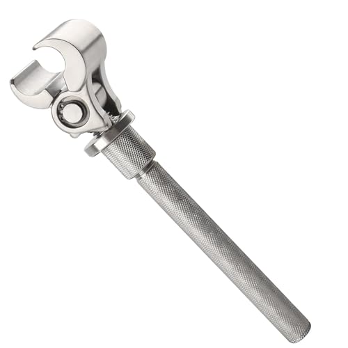 Upgraded Door Hinge Adjustment Tool, Adjustable Hinges Wrench, Stainless Steel Hinge Repair Kit for Sagging Doors