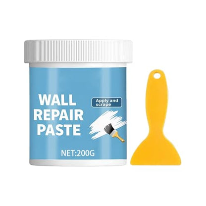 Wall Mending Agent - Hydrophobic Drywall Putty with Scraper - Wall Mending Agent Repair Kit,for Cracks Nail Holes Dents Home Renovation Kitchen