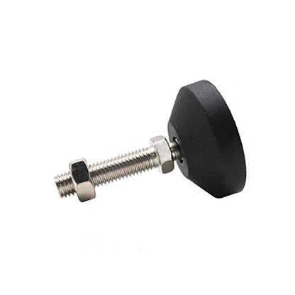 Swivel Feet Levelers,6 Pcs M8 Leg Levelers Adjustable Leveling Feet Adjustable Screws Furniture Glides Leveler for Machine, Furniture, Workbench