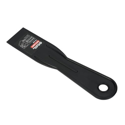 Black Canyon 1.5 Inch Plastic Putty Knife Set, 5 Pack Flexible Scraper Tools, Lightweight PP Spackle Knife for Drywall, Patching, Painting, Caulking & DIY, Non-Scratch Spreader, Black - size: 1.5"
