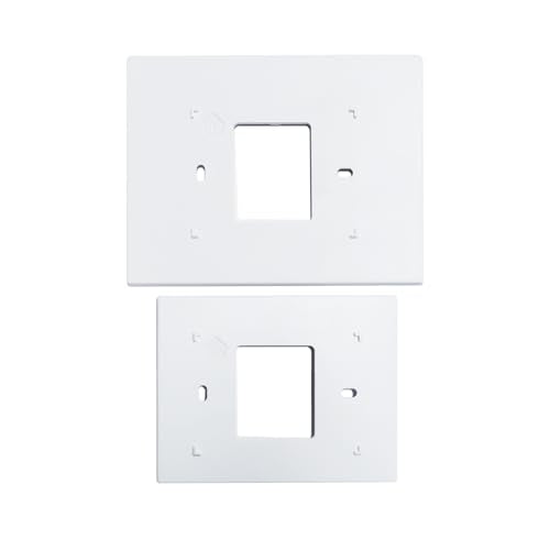 THP2400A1027W Thermostat Wall Plate Back Plate White Cover Assembly (1)