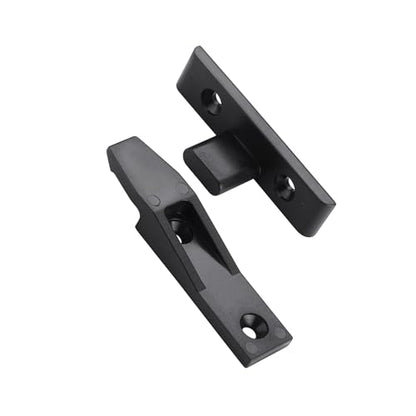 Keku EH Suspension Fittings Panel Frame Components Clips Connectors Bracket Partition Fastener Shelf Support Load Capability 20kg Plastic (20 Pairs) - size: EH