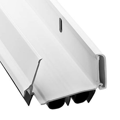 New: KS Hardware,Patent Pending, Adjustable Double Bubble Door Sweep, Draft Stopper, Under Door Seal for Exterior Doors, 1 3/4" x 36", White (36 inch 5 pk) - size: white 36 inch 5 pk