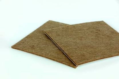 Furndiy Felt Furniture Pads for Hardwood Floors, Self-Adhesive Felt Pad for Chairs & Seat Legs, Easy Slide, Anti Scratch, Noise Stopper, Bumper & Buffer, Floor Protection - Based in USA - 4.7" x 2Pcs - size: 4.7" x 4.7" 2Pcs