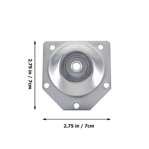 Veemoon Hardware for Solid Wood Legs 4pcs Angled Leg Fixing Plate Bracket for European Style Tables Chairs