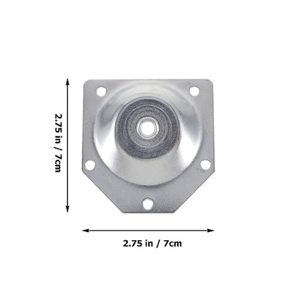 Veemoon Hardware for Solid Wood Legs 4pcs Angled Leg Fixing Plate Bracket for European Style Tables Chairs