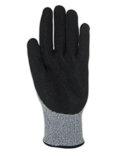 MAGID Griffin Gear ANSI A3 Hyperon Blended Sandy Nitrile Coated Work Gloves, 12 Pairs, Size 7/Small, GPD255 - size: 7/Small, style: 12 Pair