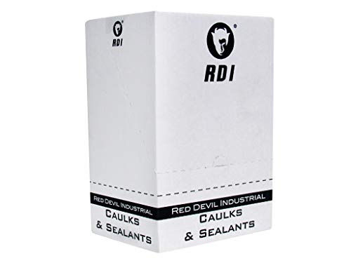 Red Devil 089650 Extreme Temperature HVAC/R Silicone Sealant, 280 ml, Aluminum, 12 Pack, Made in USA - color: Aluminum, size: 12 Pack