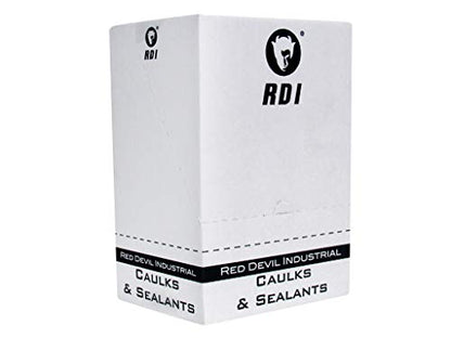 Red Devil 089650 Extreme Temperature HVAC/R Silicone Sealant, 280 ml, Aluminum, 12 Pack, Made in USA - color: Aluminum, size: 12 Pack